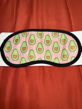 🥳Sale🥳 Pink Avocado Print Sleep Mask – Women Accessories Face Mask